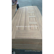 Furniture trim Melamine door wood carving design veneer skin